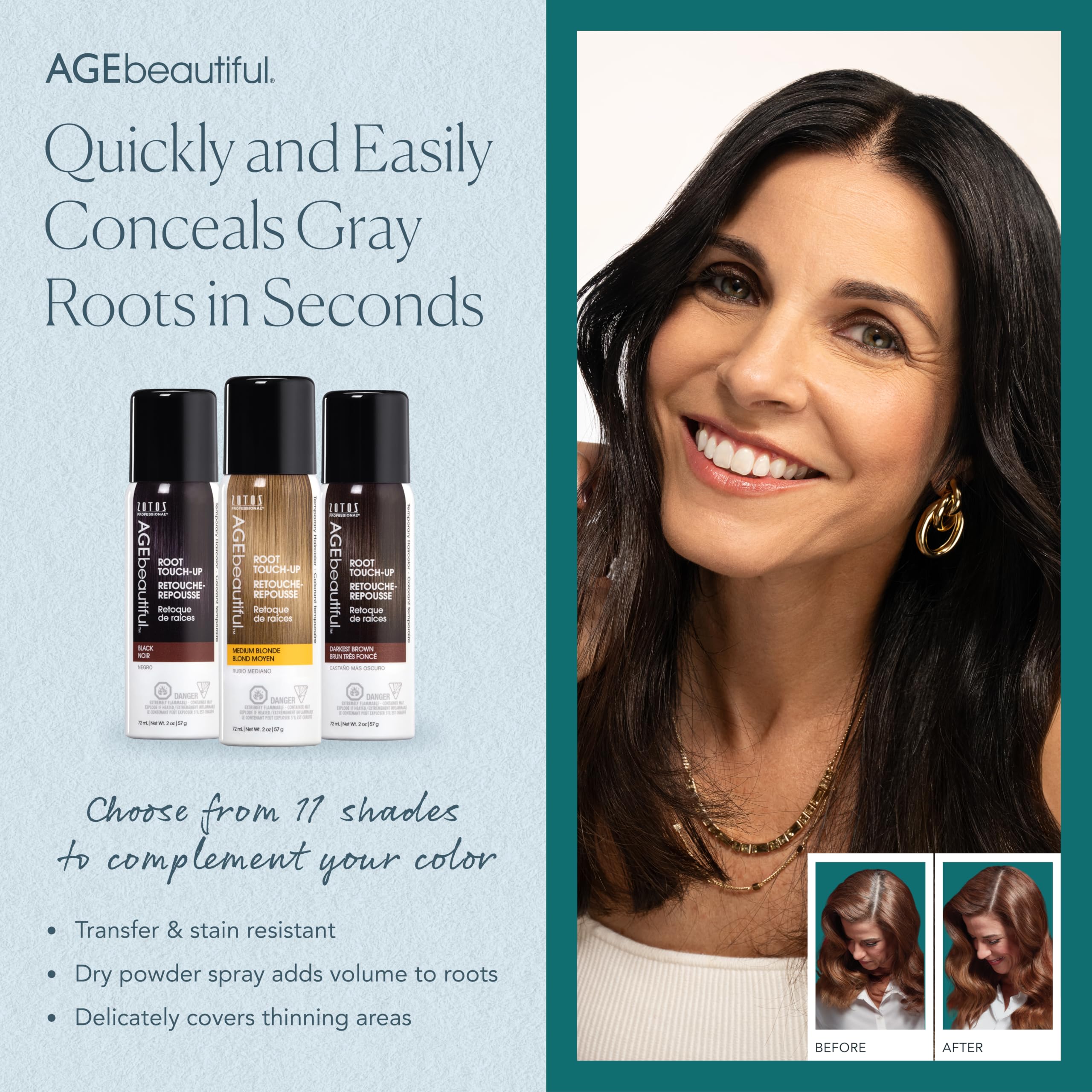 AGE beautiful spray nozzle close-up for precise targeted application