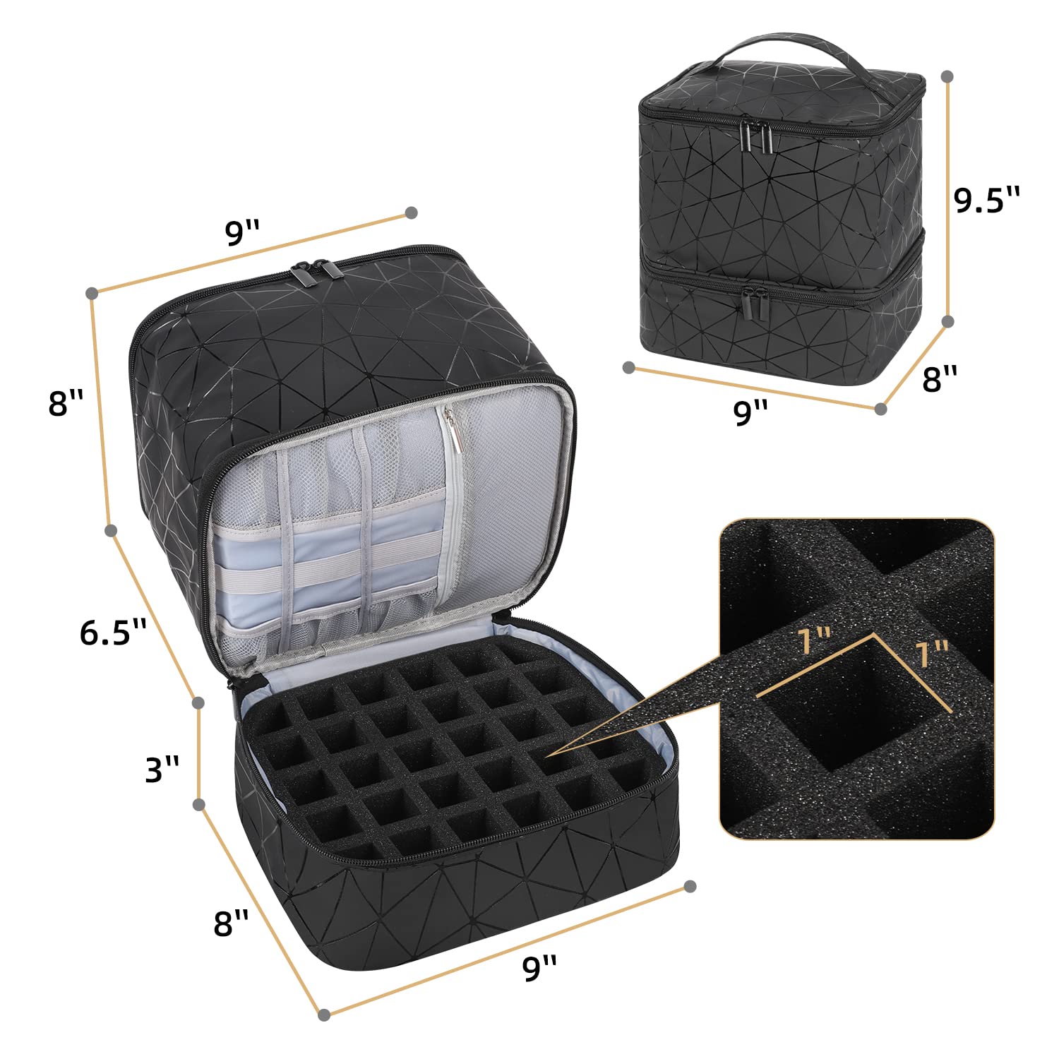 AGX Bravo reinforced padded handle for balanced carrying convenience
