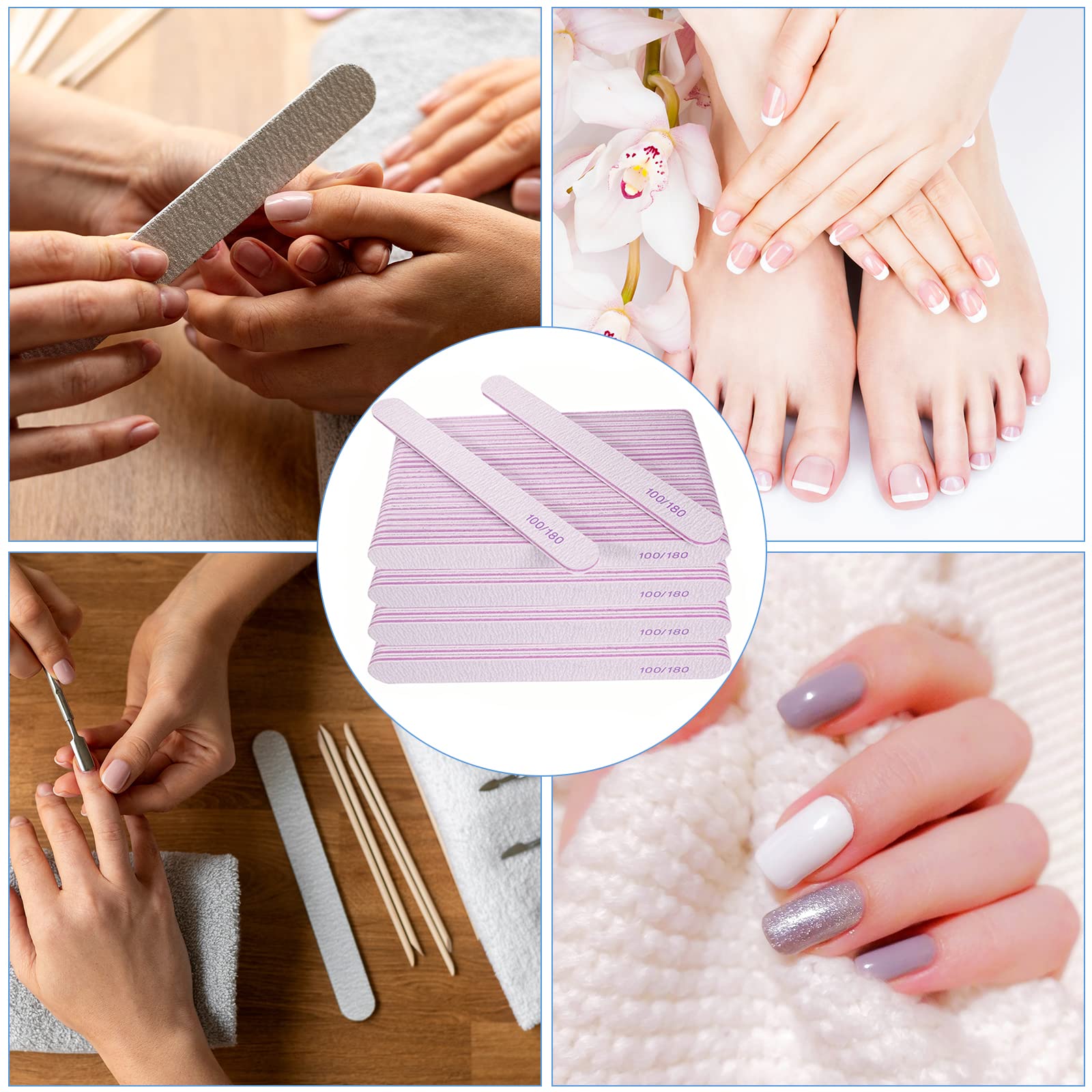 AhaTopia files arranged on salon workstation highlighting professional use