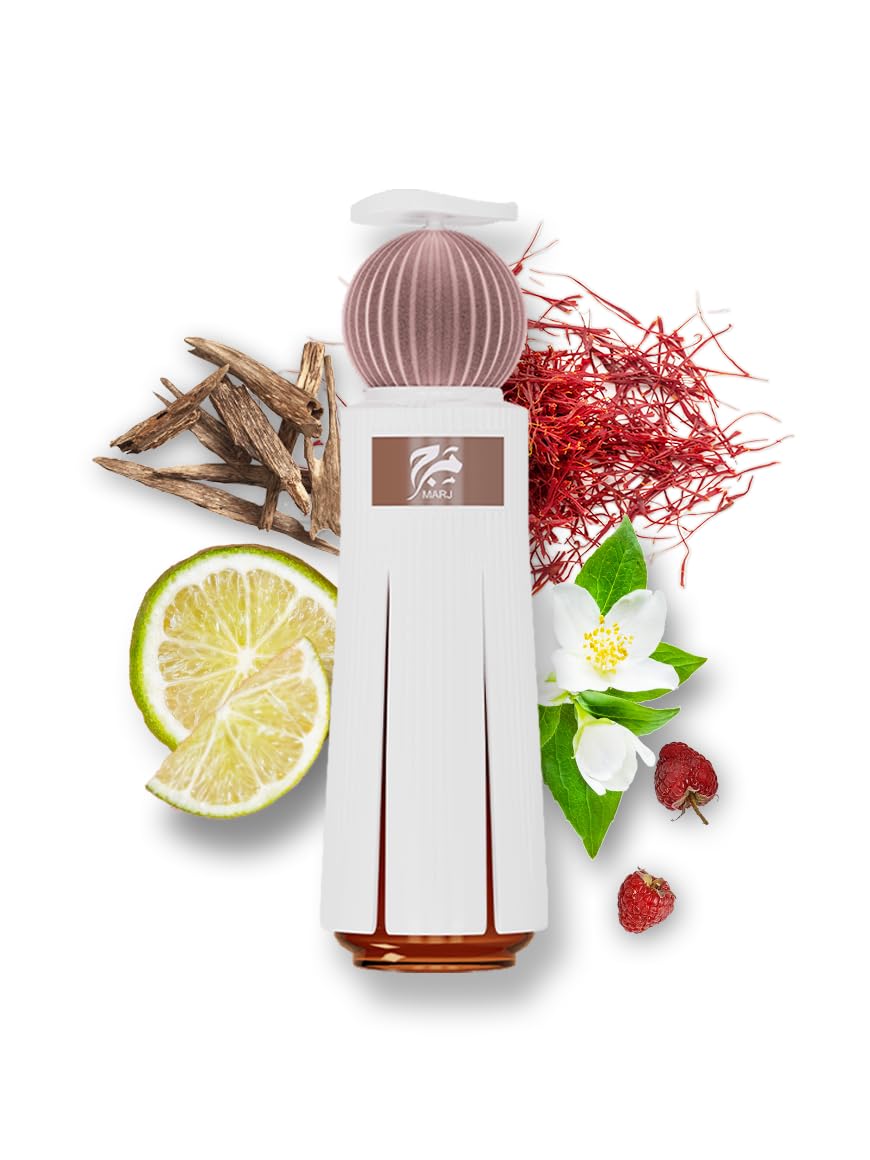 Ahmed Al Maghribi Marj bottle close-up revealing texture and premium finish