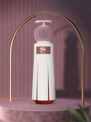 Ahmed Al Maghribi Marj spray action demonstrating easy application and fine mist