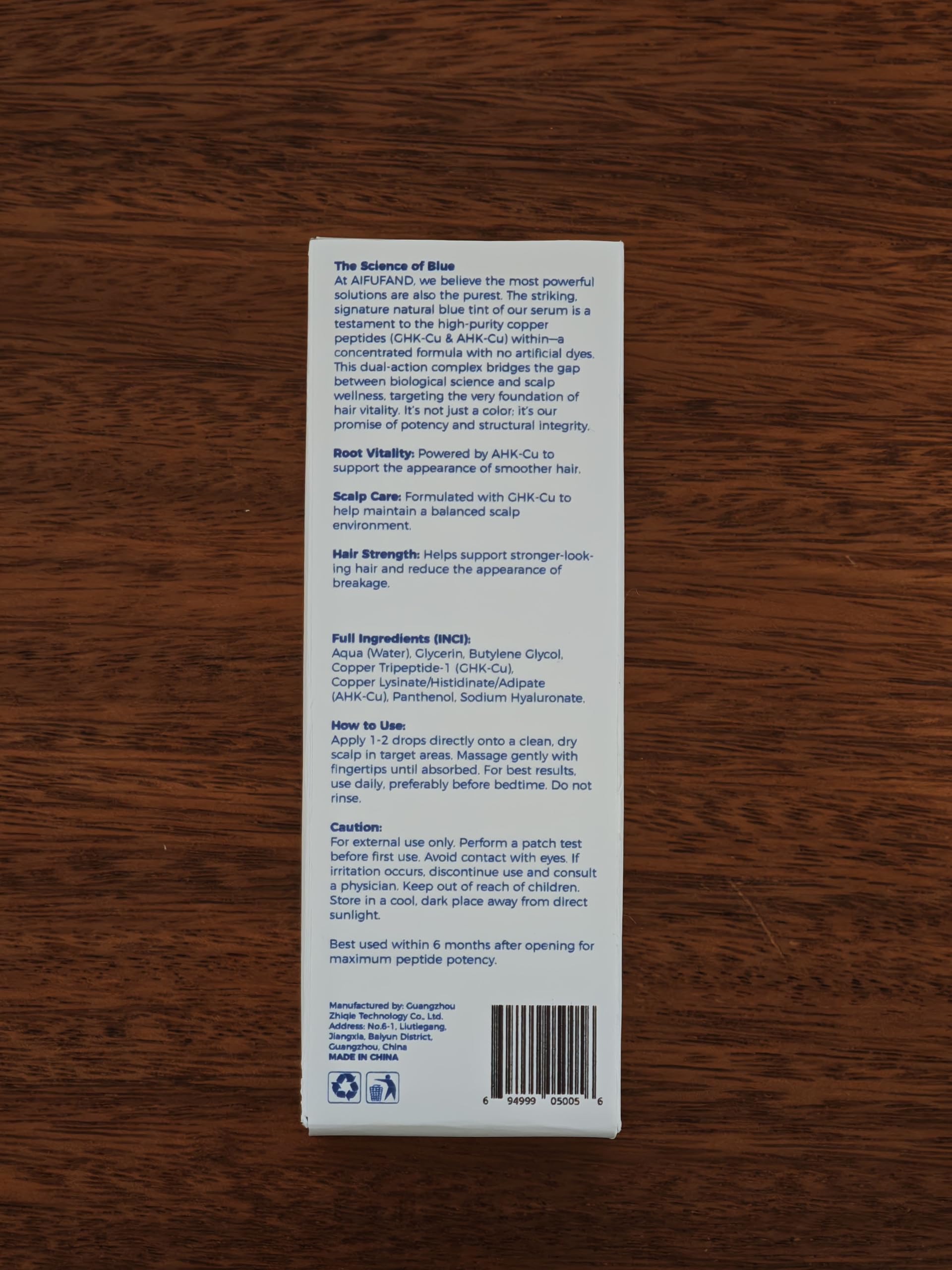 AIFUFAND bottle inside travel pouch highlighting portability benefit