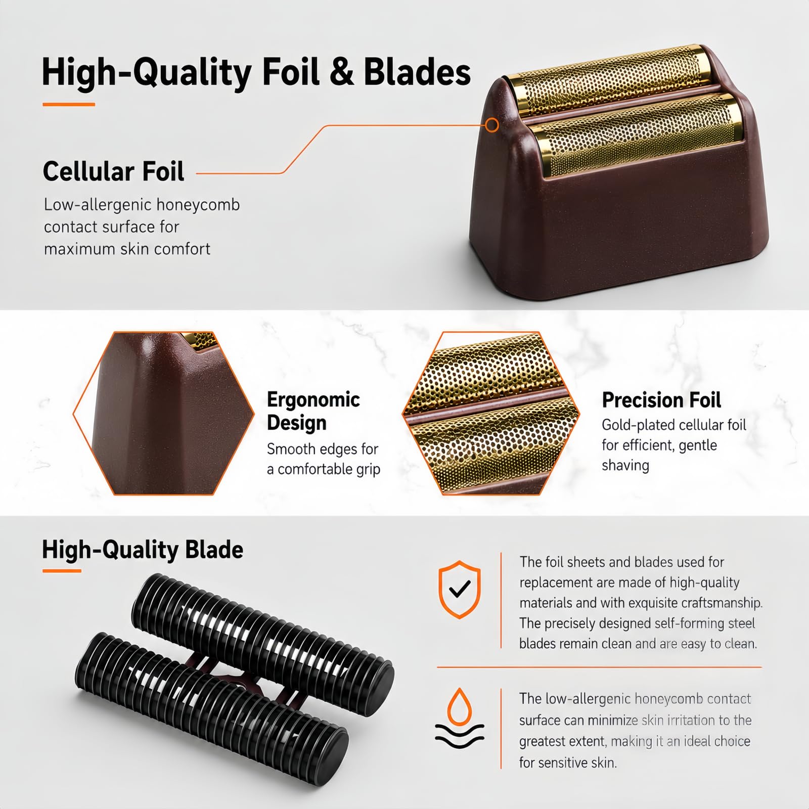 AIJALY detailed cutter bar edge demonstrating precision blades for consistent cutting