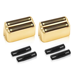 AIJALY front packaging showing compatible foil and cutters, quick identification benefit