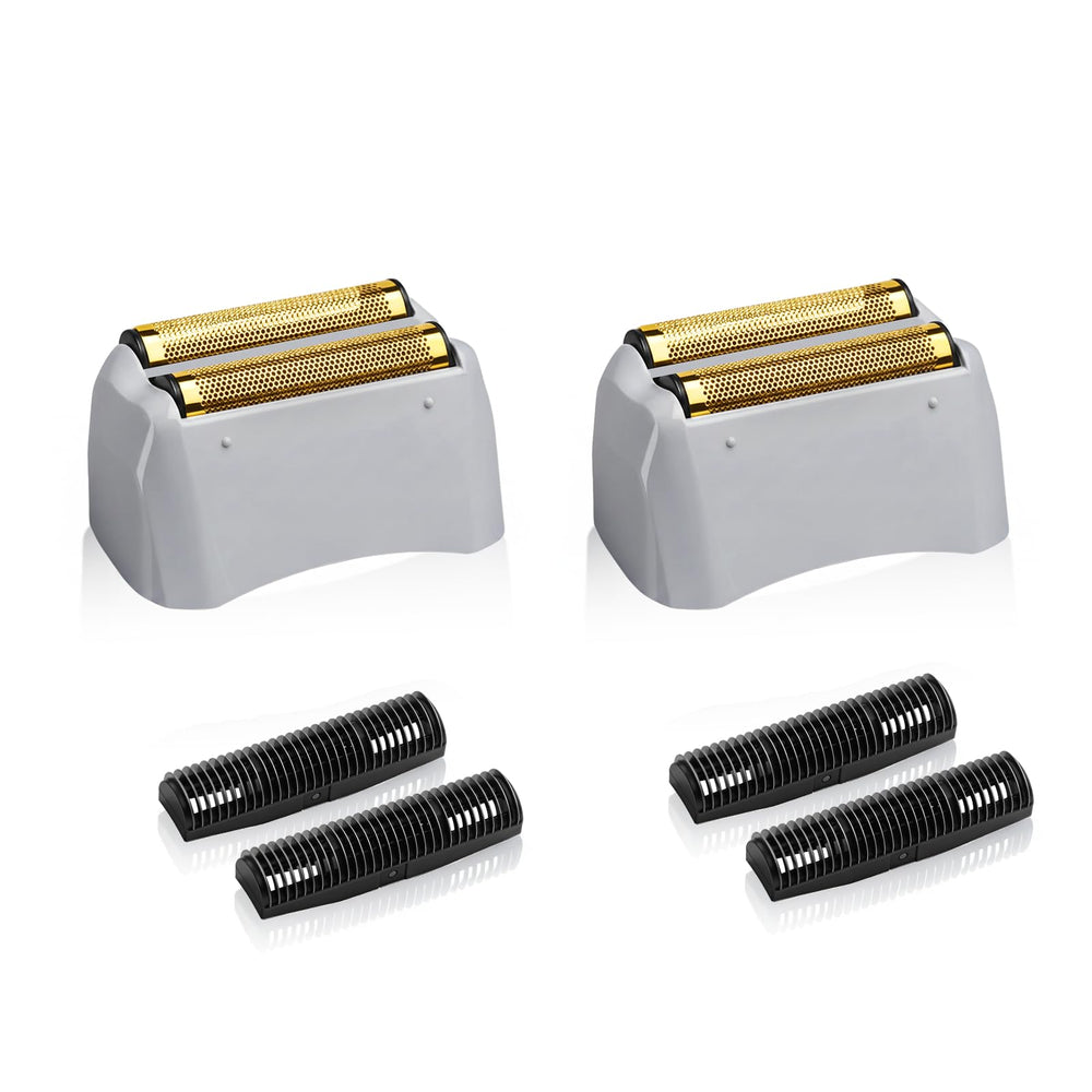 AIJALY front packaging showing replacement foil and cutter with clear compatibility benefit