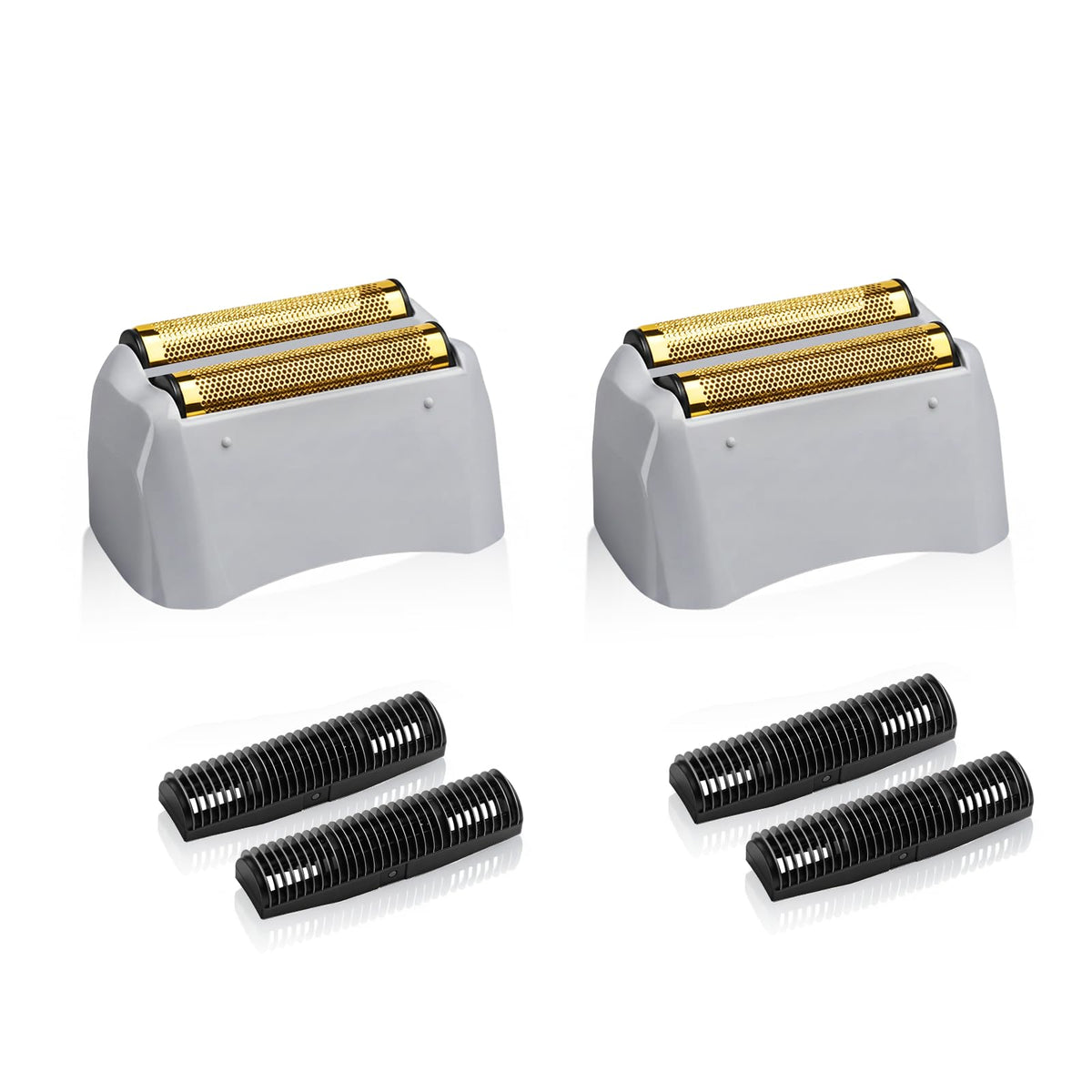 AIJALY front packaging showing replacement foil and cutter with clear compatibility benefit