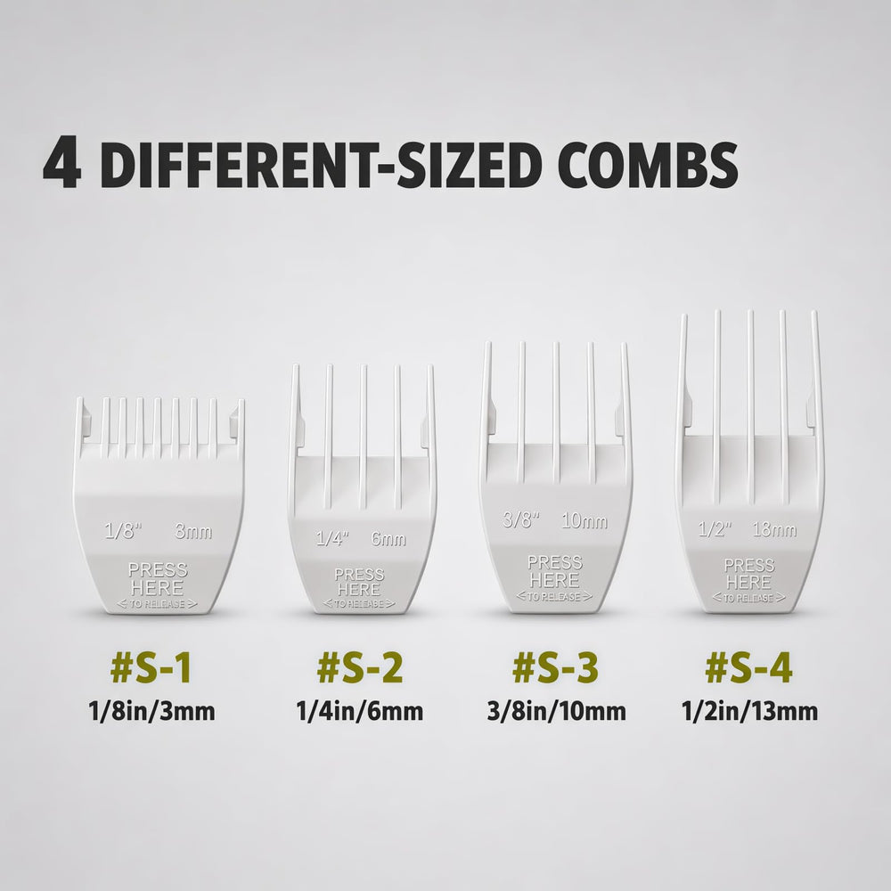 AIJALY blades next to a ruler showing compact size for accurate fit