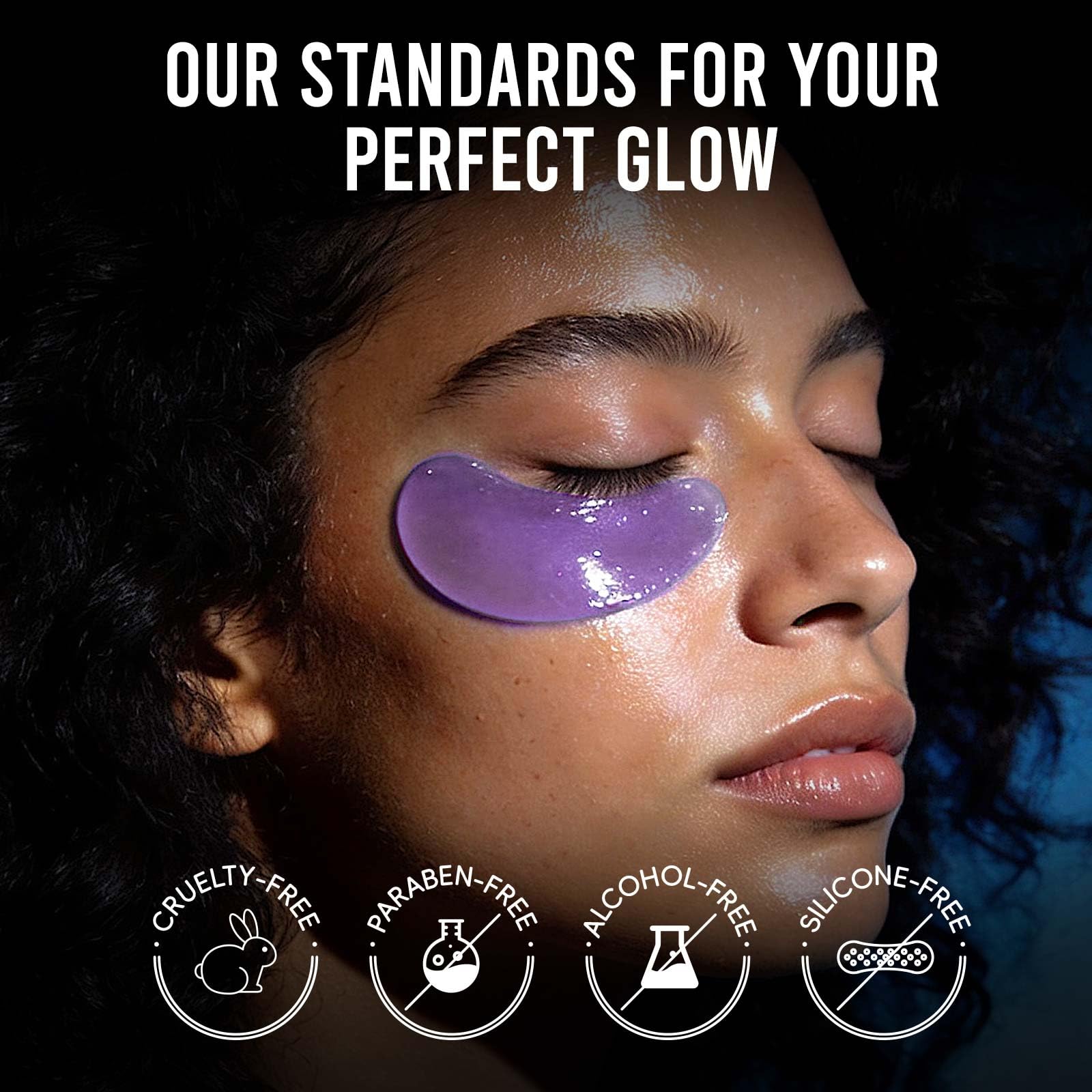 AILEORY simulated before and after under-eye smoothing preview