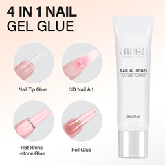 AILLSA gel texture on swatch showing smooth, bubble-free consistency benefit