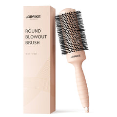 AIMIKE front angled brush showing barrel and grip for faster smooth styling