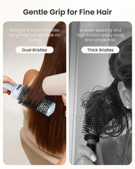 AIMIKE ergonomic handle and sectioning tip for comfortable precise styling