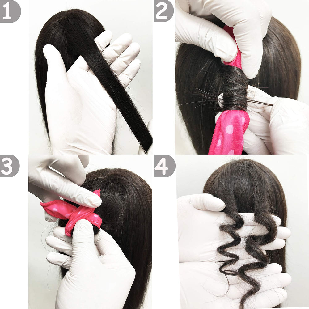 Aimin Hair open box showing label and full contents for quick identification