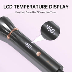 AIMSEE LCD display showing temperature controls for precise heat management