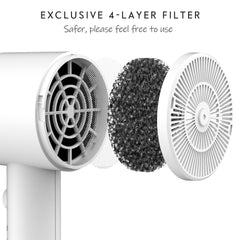AINA diffuser close-up of ceramic-coated barrel highlighting even heat distribution benefit