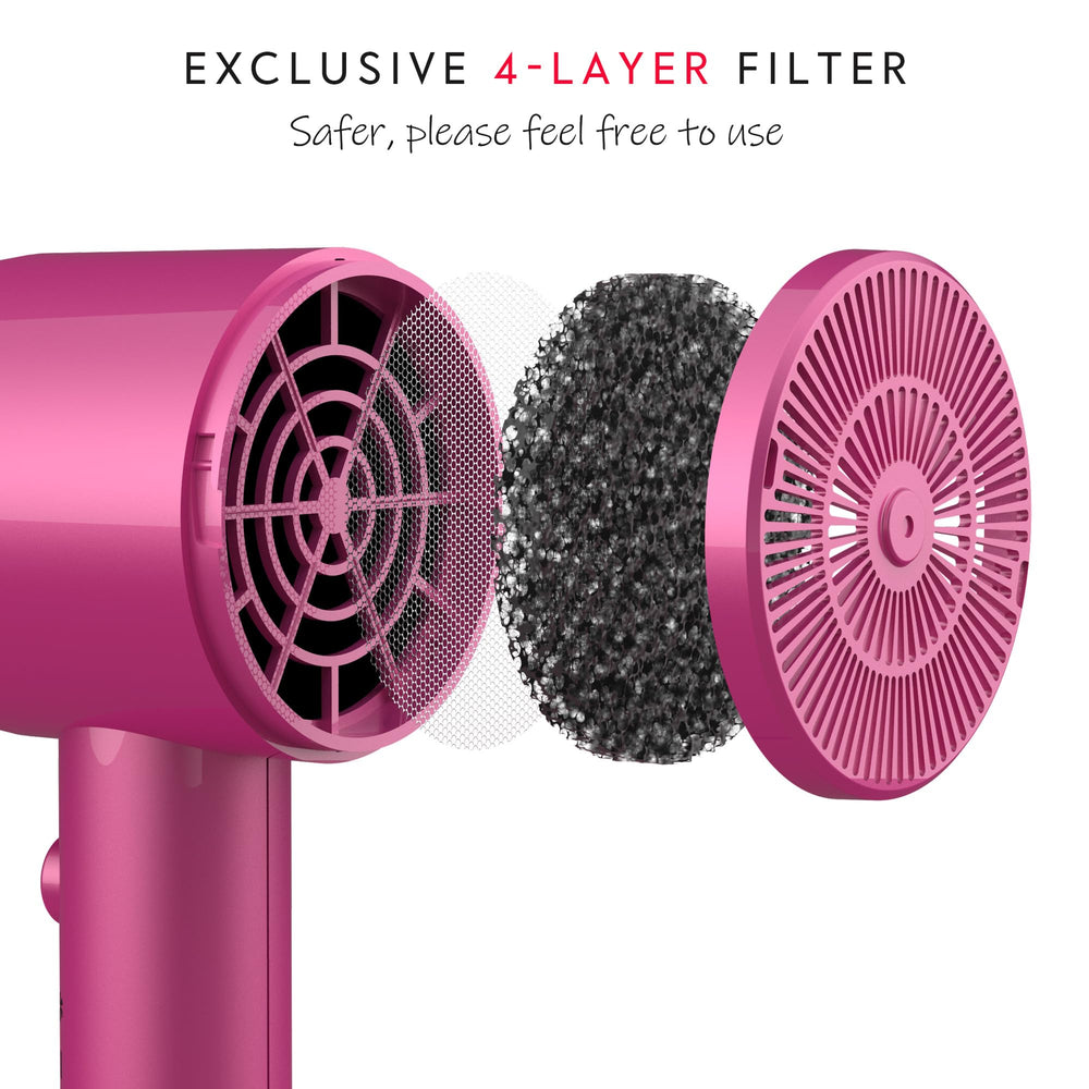 AINA diffuser attachment close-up showing prongs and vents for enhanced volume benefit