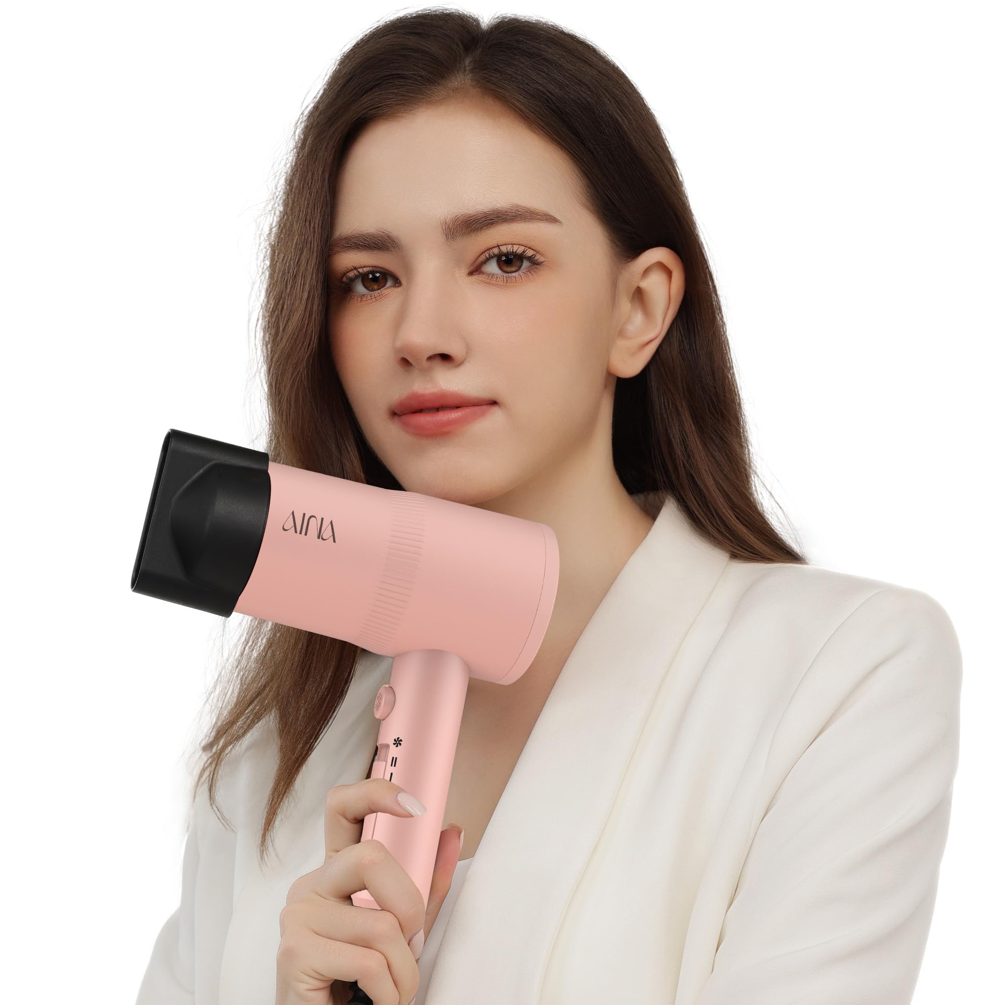 AINA on bathroom counter in styled setting for everyday salon results benefit