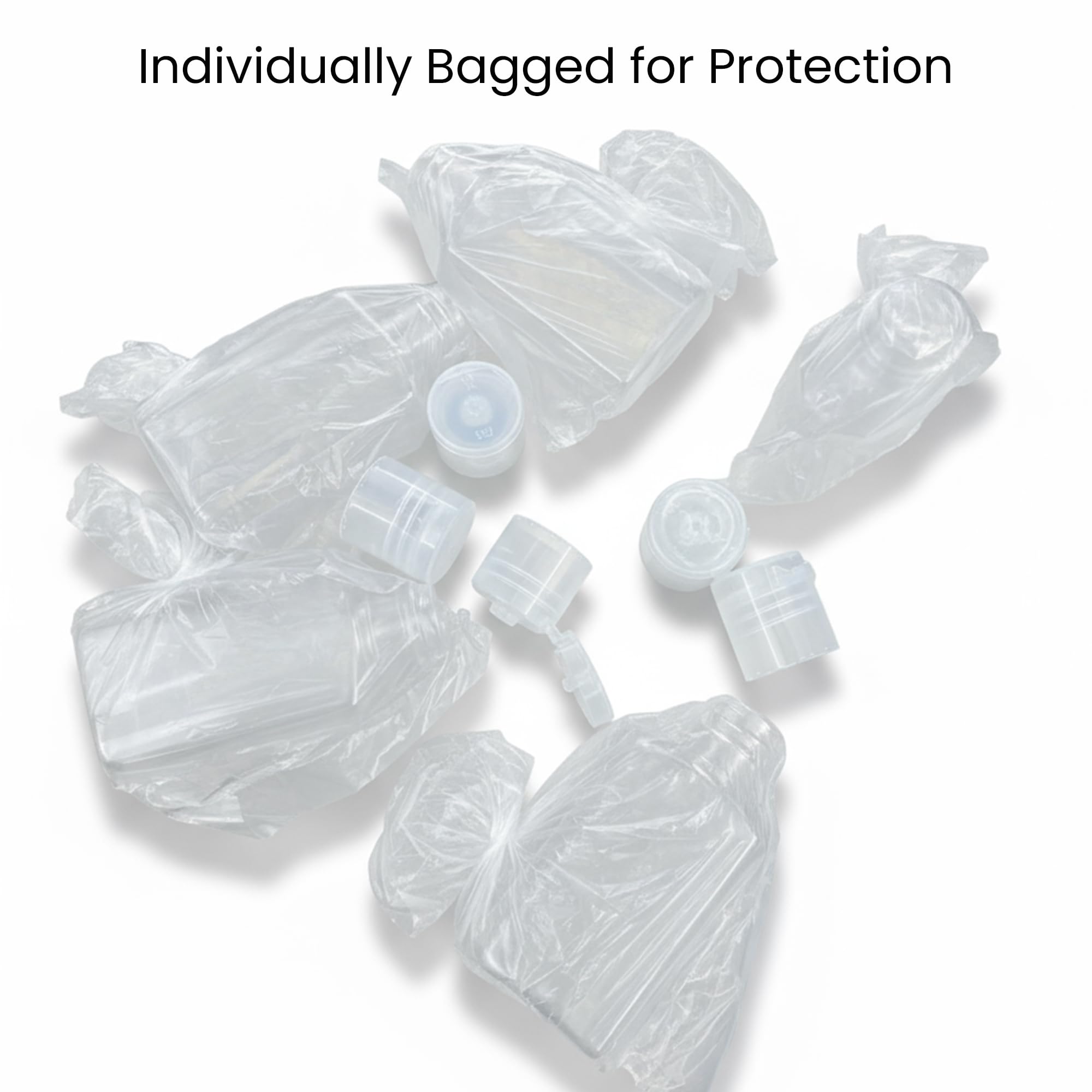 Ainiktozoon bottles packed in travel toiletry bag for organized trips