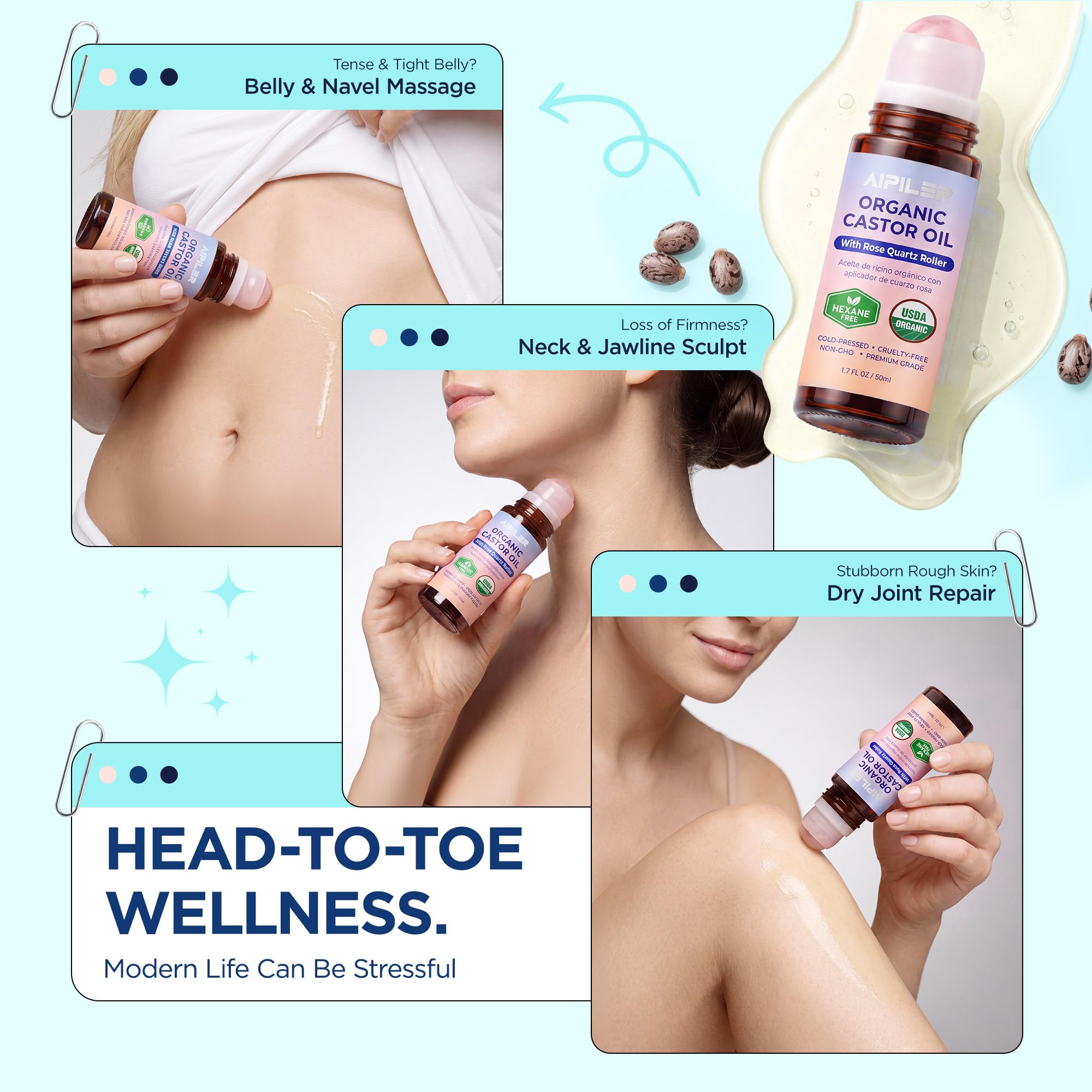 AIPILER displayed on vanity conveying luxury self-care routine