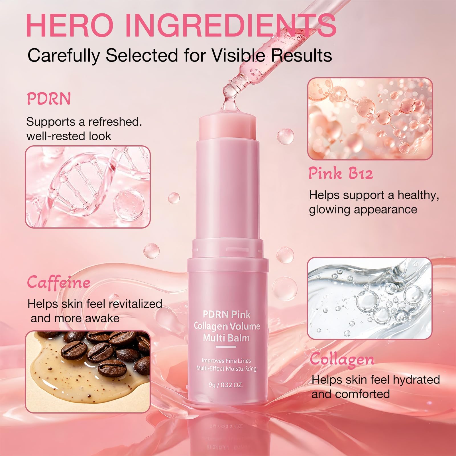 Airier Capsule Cream texture swipe demonstrates rich moisturizing finish