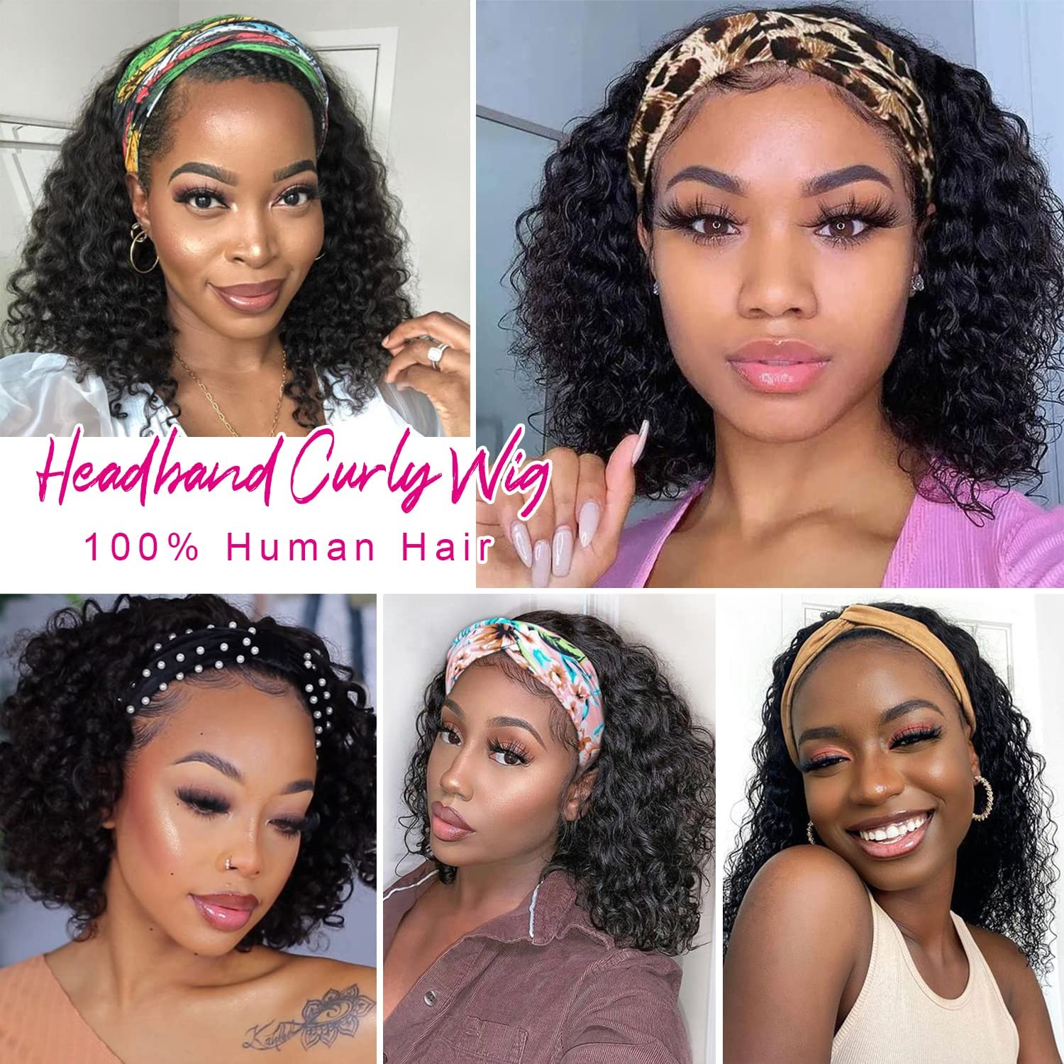 AISI curly wig styled on a model demonstrating realistic movement and confidence benefit