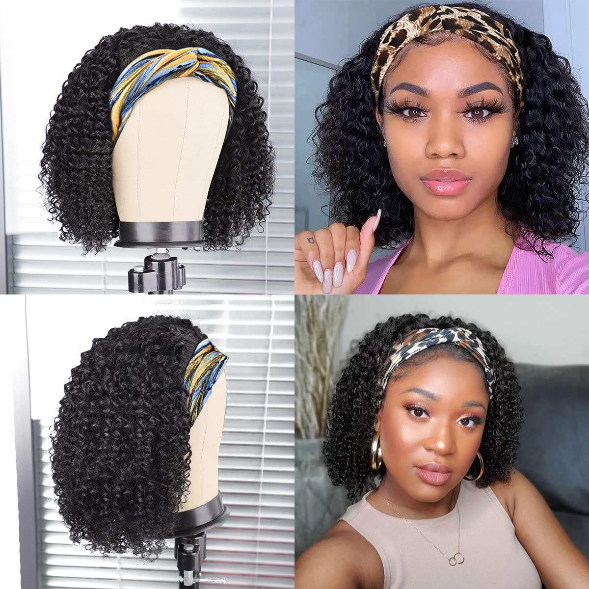 AISI deep waver texture close-up highlighting soft curls and easy styling benefit