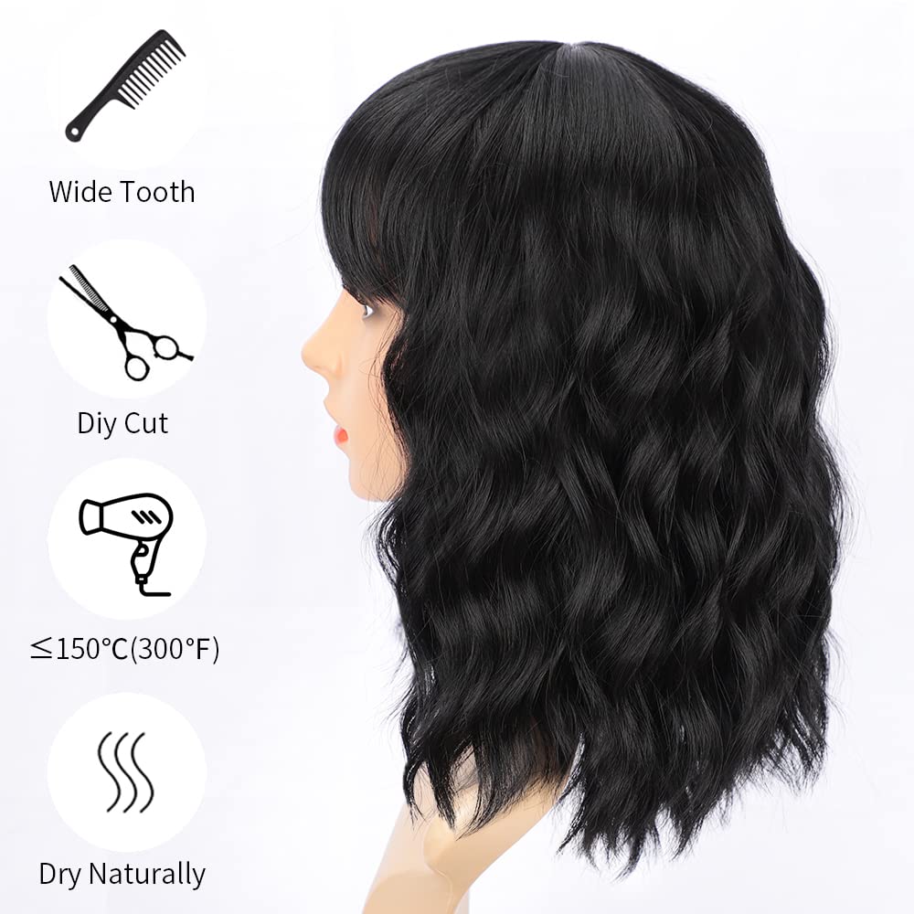 AISI HAIR back view showing 14-inch curl length for balanced silhouette benefit