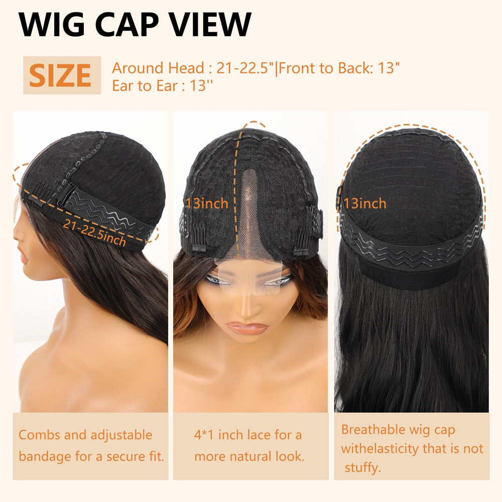 AISI HAIR on mannequin showing length scale and styling proportion benefit