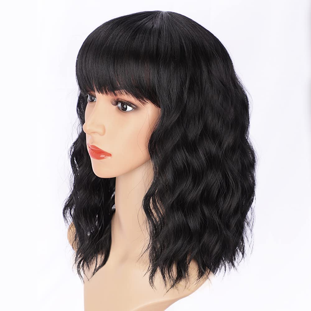AISI HAIR side profile highlighting bangs and flattering face framing benefit