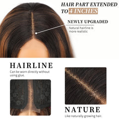 AISI HAIR side profile showing 26-inch waves and soft movement benefit