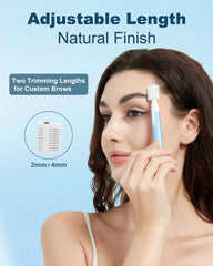 aisleek small detail trimmer head close-up offering accurate eyebrow shaping