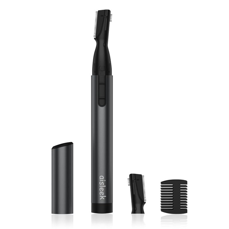 aisleek front view showing pen-size trimmer and sleek finish for precise grooming