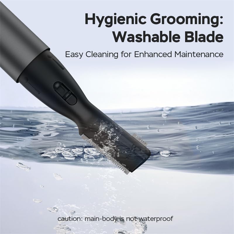 aisleek rinsing under water showing easy cleaning for hygienic use