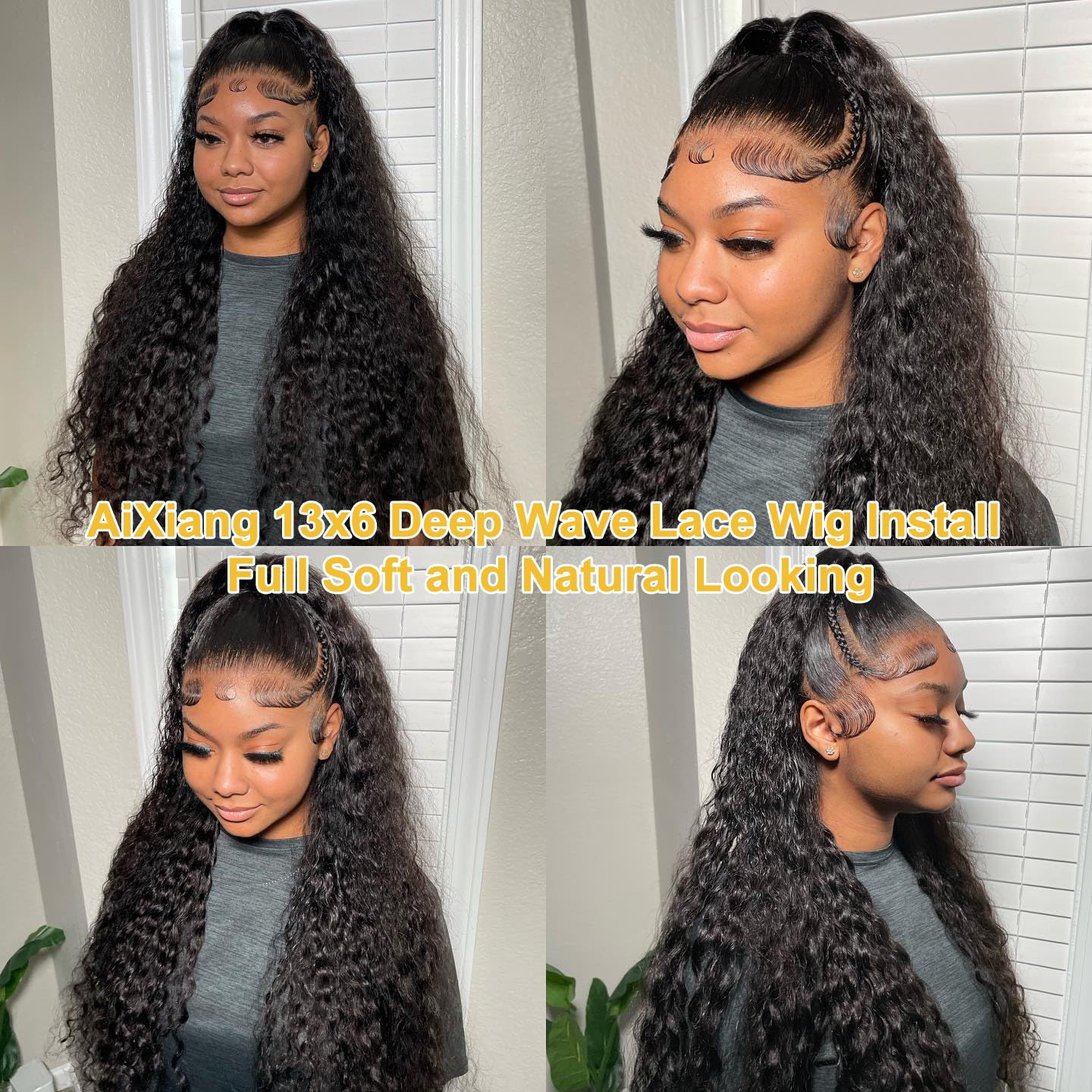 Aixiang Hair lifestyle shot of model wearing wig for confidence boost