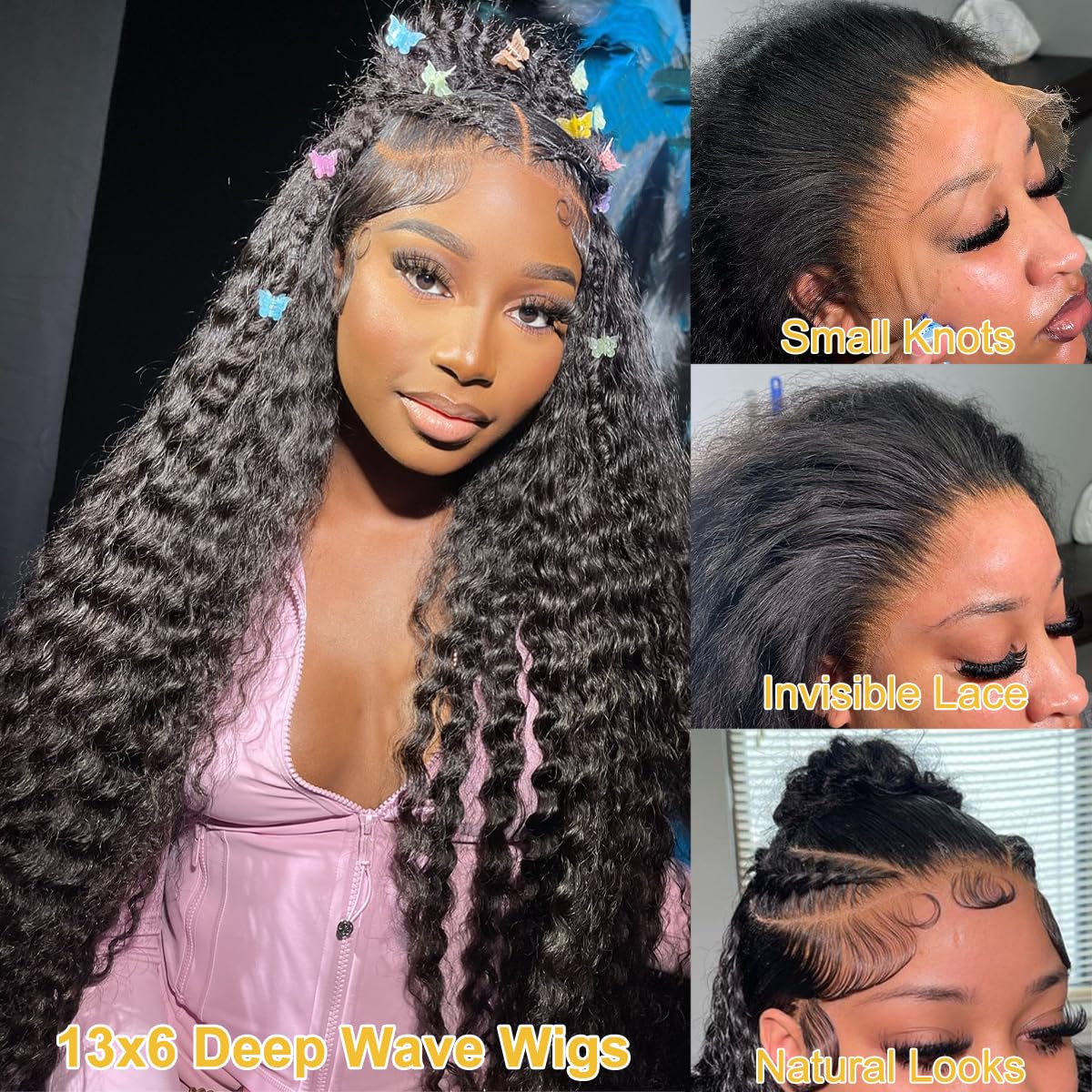 Aixiang Hair side profile in natural light showing flow and shine