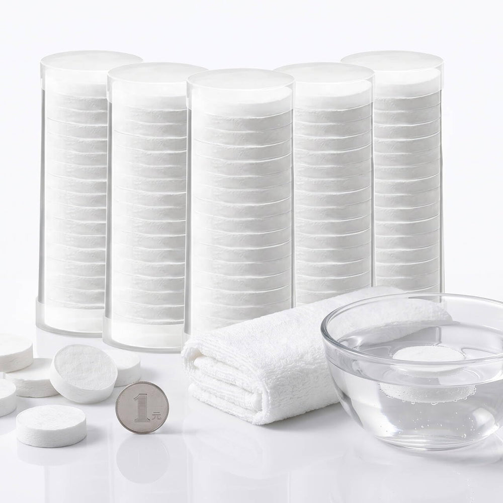 AK-SHIP front packaging showing 100-piece refill and clear cylinder benefit hygiene