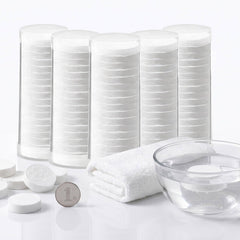 AK-SHIP front packaging showing 100-piece refill and clear cylinder benefit hygiene