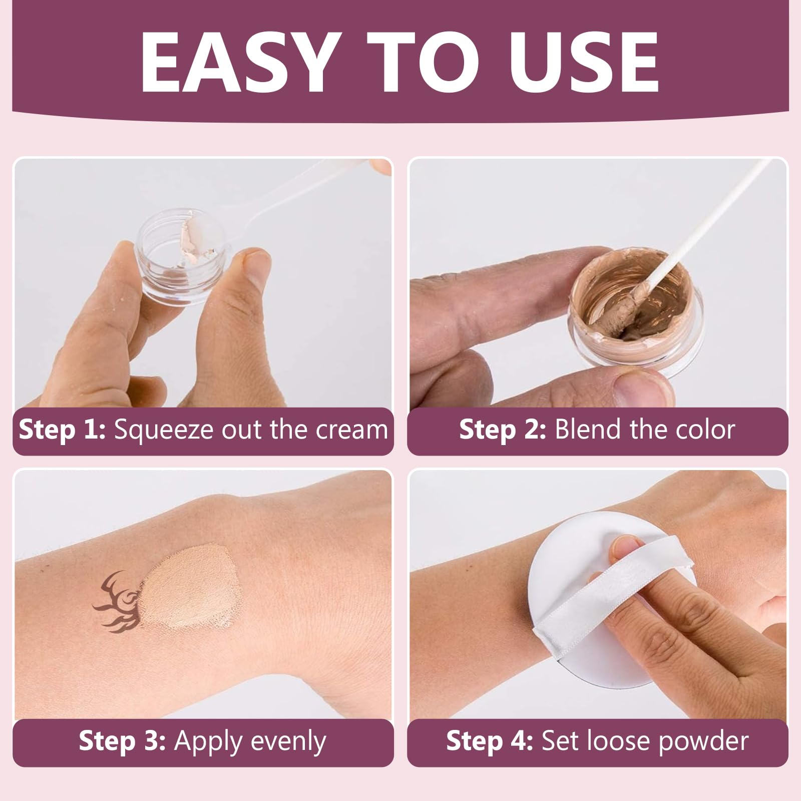 AKQBPN water droplets on skin demonstrating waterproof wear benefit