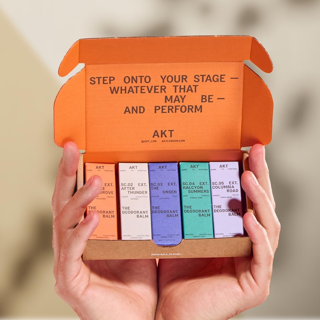 AKT tube cap and recyclable label highlighting plastic-free packaging