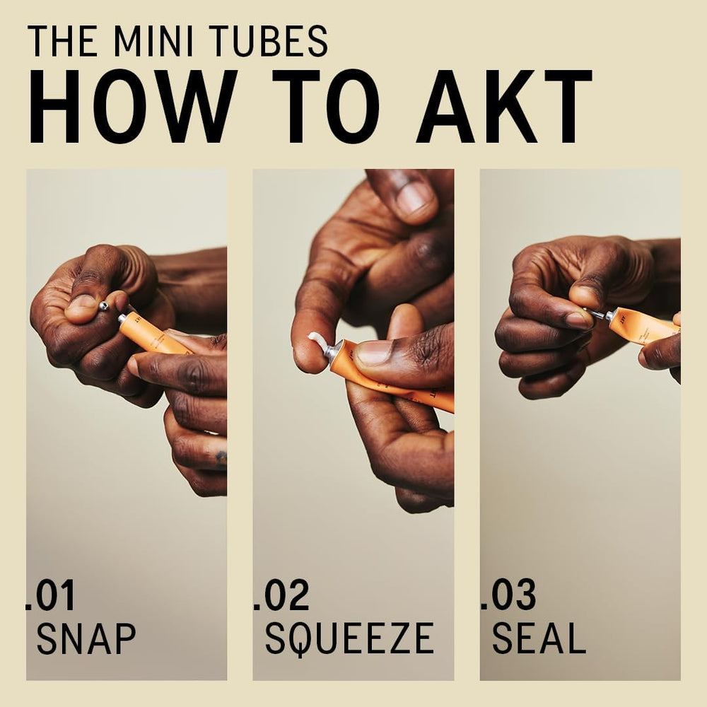 AKT balm on dressing table illustrating everyday grooming readiness