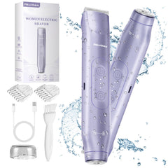 Akunbem front view packaging showing compact trimmer and benefit of portability