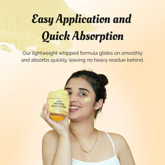 AKWAABA melting in palm showing quick absorption and smooth feel