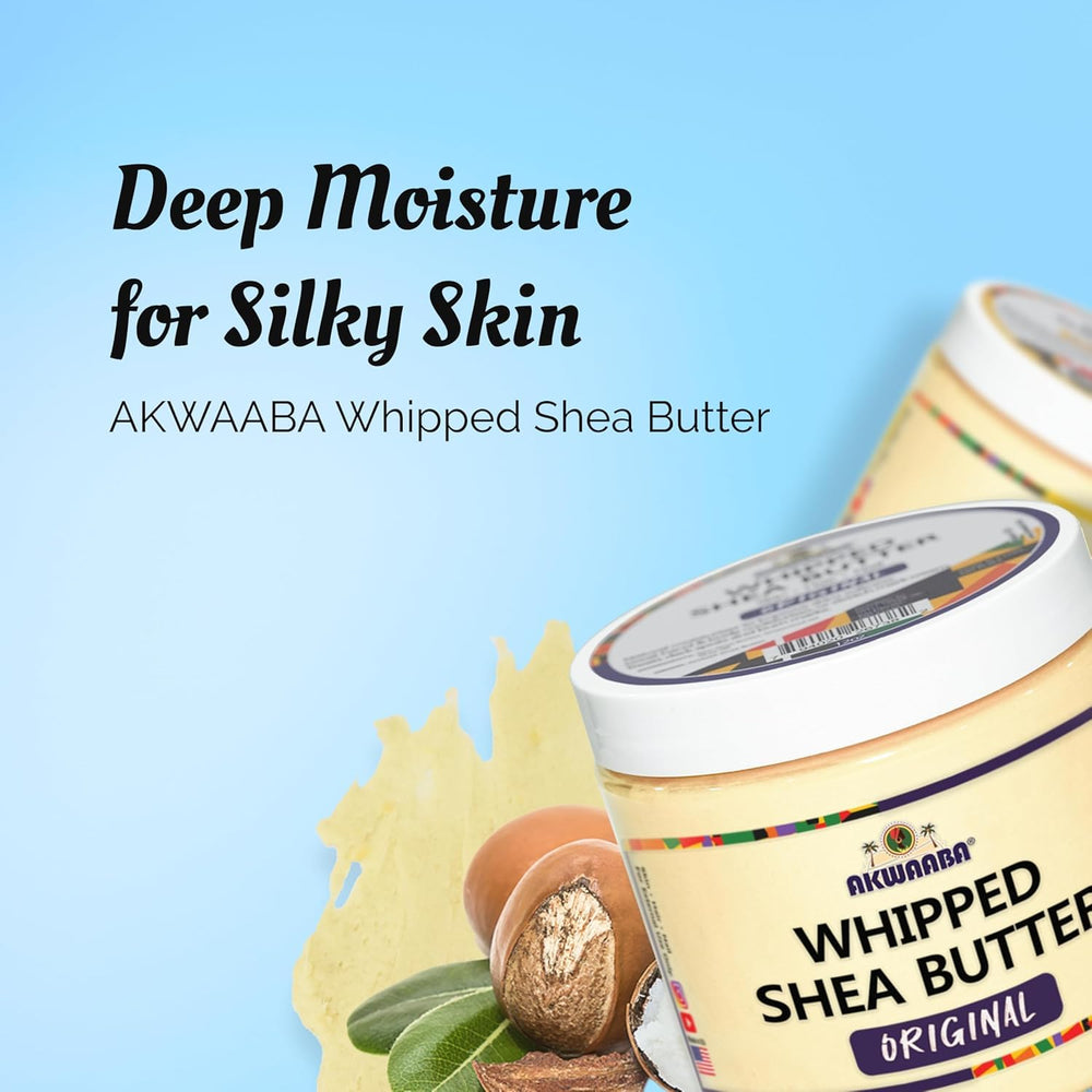 AKWAABA close-up whipped texture demonstrating creamy, fast-absorbing benefit