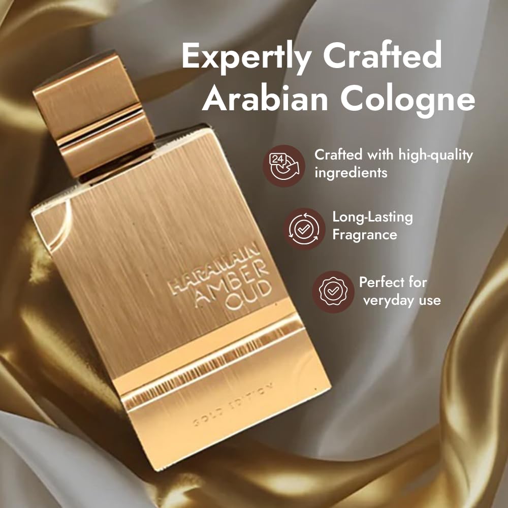 Al Haramain amber oud on a retail shelf suggesting discoverability and gifting appeal