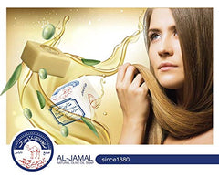 Al-Jamal close-up of soap texture demonstrating creamy lather