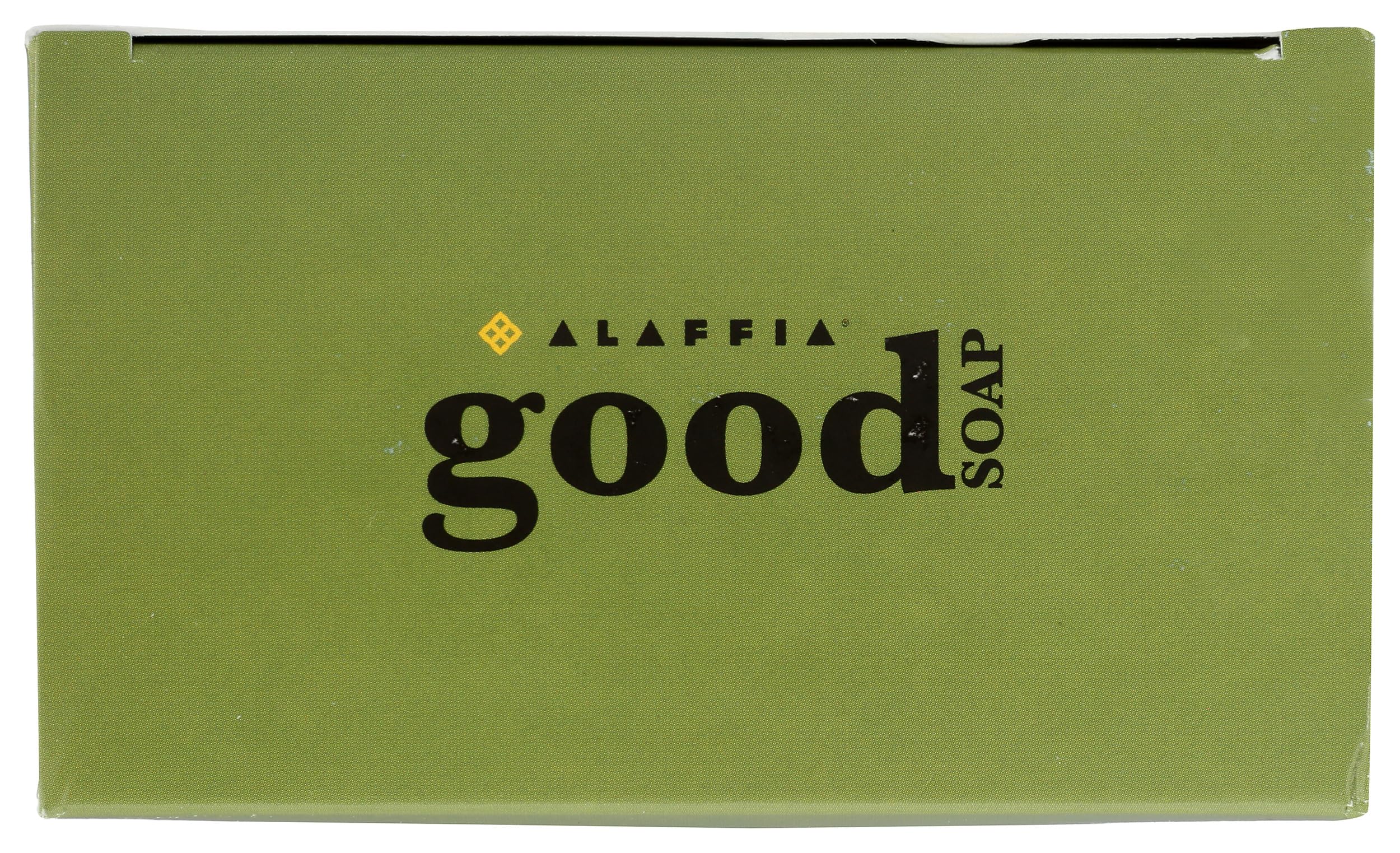 Alaffia label and ingredient panel clear view showing simple ethical ingredients