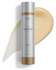 ALASTIN Skincare front packaging showing bottle and brand, promotes refined complexion
