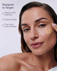 ALASTIN bottle beside moisturizer illustrating layered routine benefits