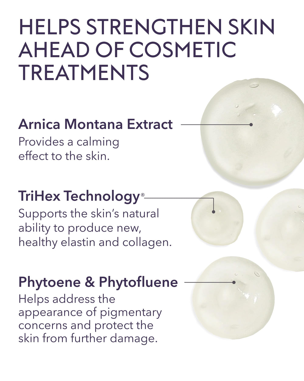 ALASTIN Skincare ingredient label emphasizing TriHex Technology and repair benefit