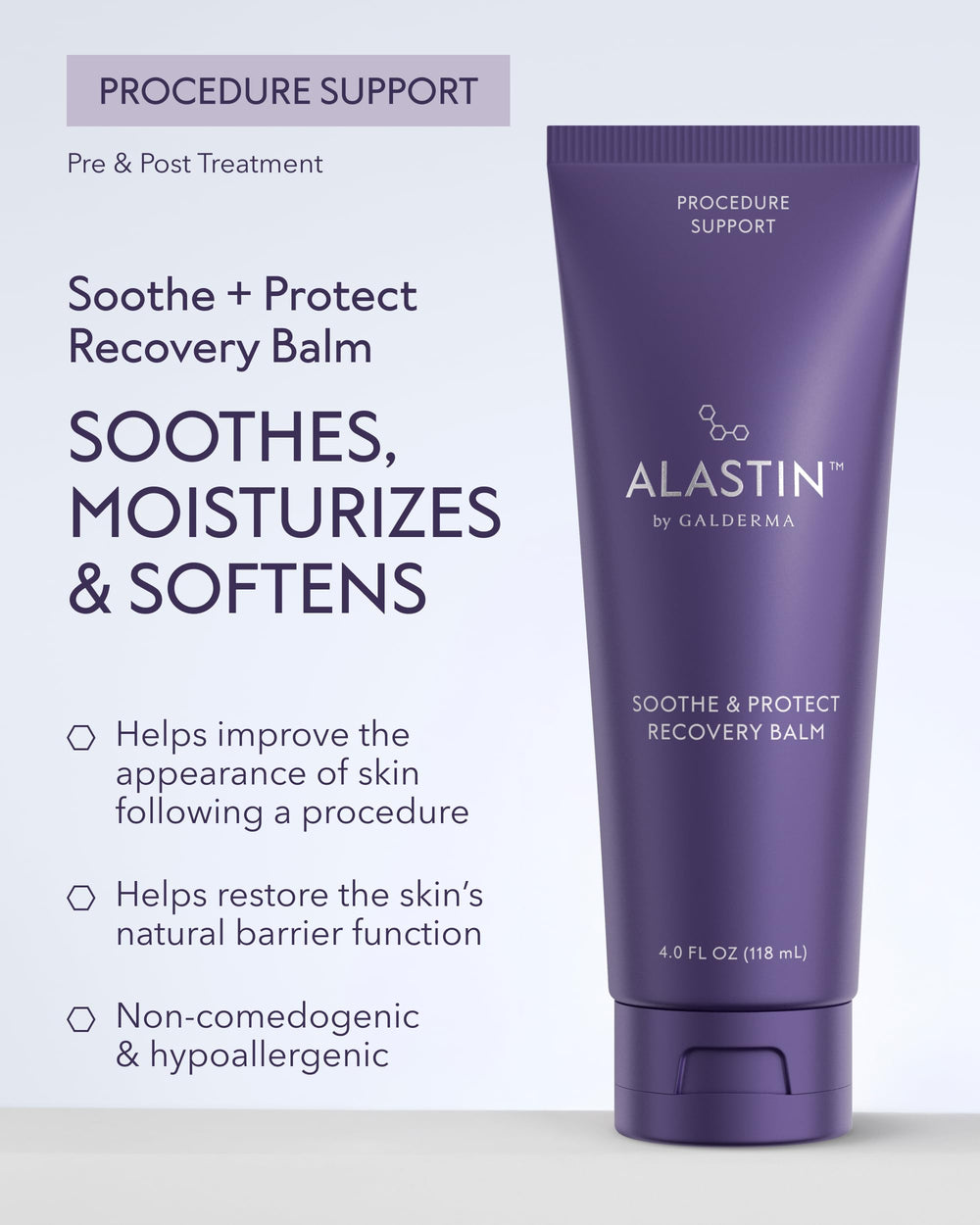 ALASTIN Skincare close-up of balm texture illustrating rich moisturizing consistency