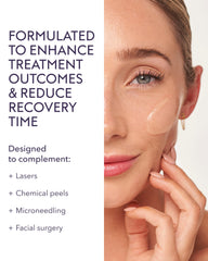 ALASTIN Skincare cream texture on fingertip showing lightweight absorption benefit